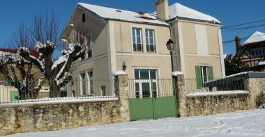 mairie enneigée