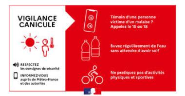 Vigilance rouge Canicule